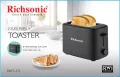 2 Slice Electric Pop Toaster. 