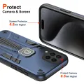 lthmy for Samsung Galaxy M33 5G Case Dual Layer Soft TPU Hard PC Back Stand Cover. 