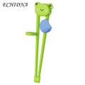 ECHIDNA Kids Learning Chopsticks Chewable Little Frog Shape Toddler Training Chopsticks. 