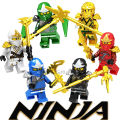 Ninjago Compatible with LEGO 11 Season Hero Scroll Character Lloyd Kaisen Jeanie Kyo拼装 Building Blocks. 