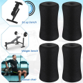 Foam Foot Pads Rollers Soft Buffer Tube Cover Machine Tube Leg Gym Replacement Parts for Home Exercise Equipment. 