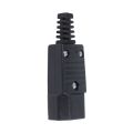 Black IEC-320 C14 Male Plug AC Inlet Socket Connector 250V 10A. 