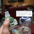 For Outdoor Travel School Cute Cartoon  Baby Water Bottle With Shoulder Strap For Boy Girl 550ML Children Bottle. 