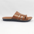 Gent's Slipper -Fashion Footwears- Men's Footwears -Gent's slides - Brown. 