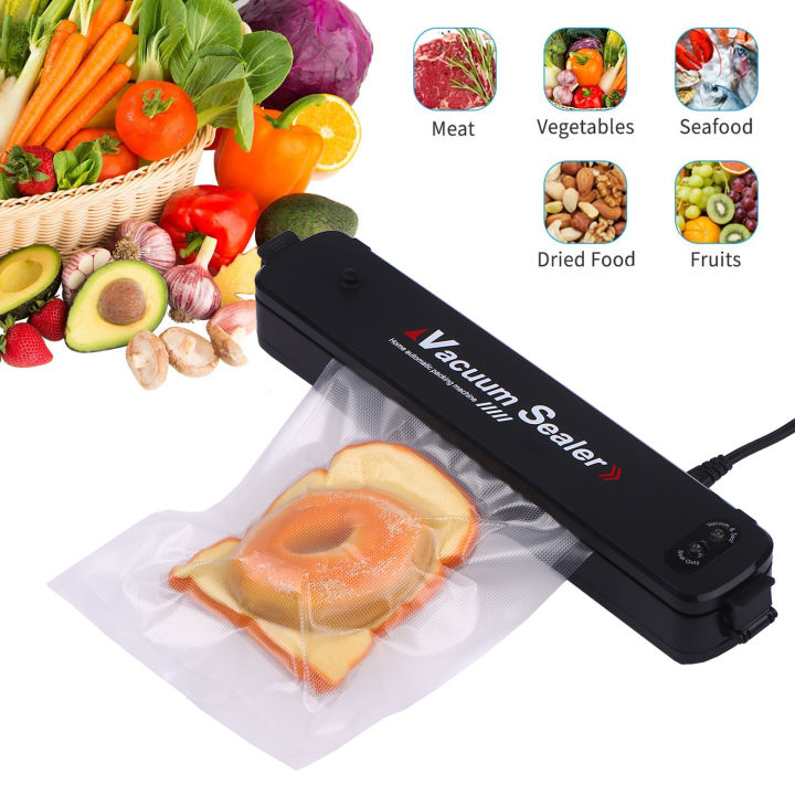 Food Vacuum Sealer Machine Kitchen Automatic Vacuum Sealing Machine Food Packaging Compression Vacuum Machine
