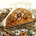 Wooden Paper Napkin Holder for Dining Table Tissue Holder, Wooden Paper Napkin Holder. 