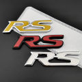 Ineverlefte 3D Metal Car Letters For Honda RS Emblem FIT Jazz Civic HRV JaOriginal de RS Logo Sport Badge Front Grille Trunk Stickers Acceessories. 