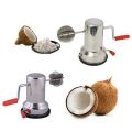 Stainless Steel Coconut  | Coconut Grater Machine | Coconut Crusher Manual Hand Roller | Coconut Chopper for Kitchen | Coconut Tool. 