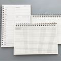 Creative Notebooks Agendas Diary Weekly Monthly Planner For Students Spiral Organizer Book Kraft Schedule Paper Office Supplies. 