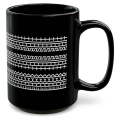 Ceramic Cup-Funny This Coffee Mug-Gift for Work , Coworkers, Friends, Family-Pure Black-15oz. 