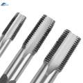 5 Pieces NPT Pipe Tap Set Thread Forming Taps Carbon Steel Damaged Pipe Threads 1/4" 3/8". 