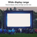 100 Inch Projector Screen Foldable Portable HD Screen For Outdoor Indoor. 