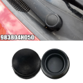 2 Pcs Front Windshield Wiper Arm Nut Cover Cap Car Wiper Arm Nut Cover Cap for 983804H050. 