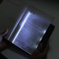【Folio & Light】Led Flat Night Vision Reading Light Tablet Book Light Eye Protection Student Night Reading Lamp Flat Plate Car Travel Panel Led. 