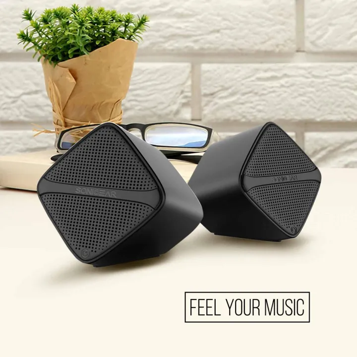SonicGear Mini 2.0 Speaker Sonicube USB digital AMP + Micro Driver