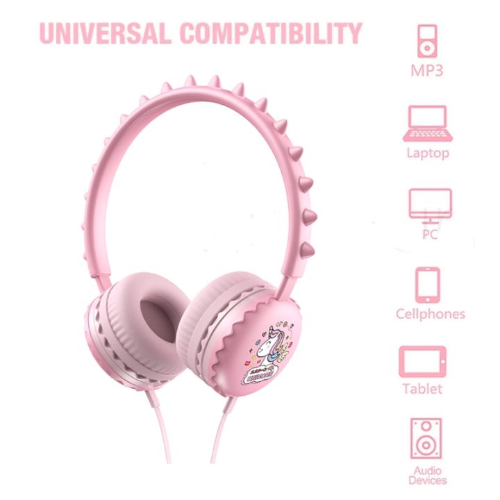 (New)%20Y19%20Cute%20Cartoon%20Stereo%20Music%20Wired%20Headphones%20with%20Microphone(Little%20Sleep)%20-%20Image%203