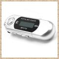 MANYOU Mini MP3 Player USB 2.0 Small Flash Drive Multilanguage LCD Music Player with 3.5mm Audio Jack Automatic Shutdown Easy Install (A). 