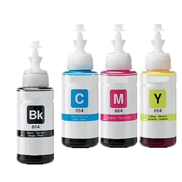 664%20Ink%20Bottles%20Epson%20(%20Premium)%20Compatible%20Color%20Bulk%20Water%20Based%20Bottle%20Tintas%20Refill%20Dye%20Ink%20For%20Epson%20L130%20L120%20L220%20Printer%20-%20Image%202