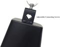 Cowbell instrument 5/ 6/ 7/ 8/ 9 Inch Drum percussion Accessories drum cowbell 5 inch 6 inch 7 inch 8inch 9 inch cow bell Percussion Metal Cowbells Soundmaker Cow BeMetal Steel Cow Bell Noise Maker Cowbell Percussion Instrument for Drum Set Kit Percussion. 