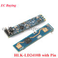 Hlk-Ld2410b Test Kit Ld2410 Fmcw 24g Smart Human Presence Status Sensing Radar Heartbeat Detection Sensor Module High Sensitivit. 