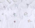 Handmade cotton baby shirts. 