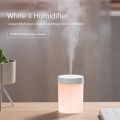Tinzzi Portable Colorful Light Humidifier Mini USB Charging Desktop Humidifier for Home Office(6.8x9.1cm). 
