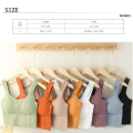 Thermal Summer New Style Breathable Inner and Outer Wear Vest Women No Steel Ring Gather Sports Underwear Sport Bra Workout Top. 