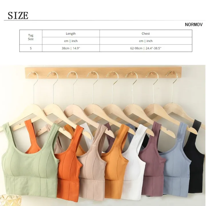 Thermal%20Summer%20New%20Style%20Breathable%20Inner%20and%20Outer%20Wear%20Vest%20Women%20No%20Steel%20Ring%20Gather%20Sports%20Underwear%20Sport%20Bra%20Workout%20Top%20-%20Image%203