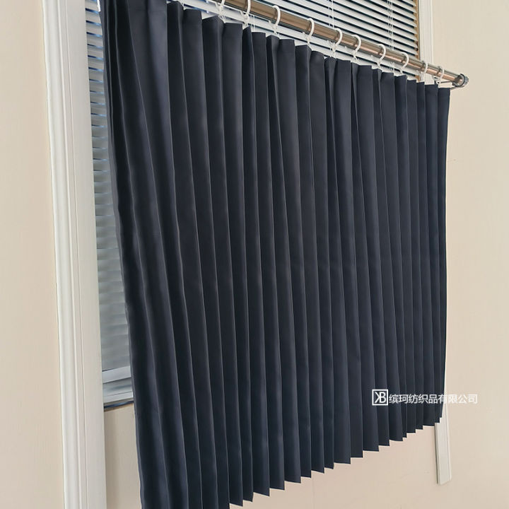Pleated Car Curtain Small Curtain Bus Curtain Strong Shading Japanese and Korean