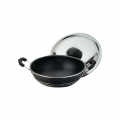 Nonstick Hopper Pan With Stainless Steel Lid. 