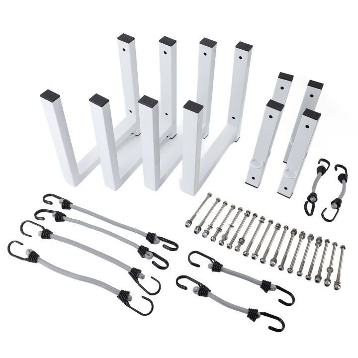 Heavy Duty Side Mount Ladder Rack For Trailers - Fits Open & Enclosed Trailers