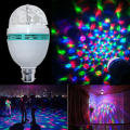RGB Led Bulbs Mini (lbm) 1 Party Light Dance Party Lamps 3W Auto Rotating DJ Stage Disco Christmas Lighting Color Bulb. 