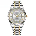 【Miga Plaza】 New Men's Watches Business Quartz Stainless Steel Gold Watch for Man Sport Wrist Watch Waterproof Luminous High FASHION Male Clock Men Watch +Box. 