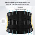 Back Support Belt for Back Pain Relief with Lumbar Pad, Lower Back Brace for Men Women, Anti-skid Lumbar Support for Sciatica. 