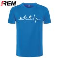 Ironman trithons T shirt Tri life white T-shirt xxx streetwear tee shirt fun short sleeve male 100 percents cotton print tshirt. 