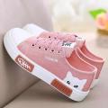 Canvas shoesinsWomen's2023Spring and Autumn New Girls' Sports Shoes Students Korean Style Versatile White Shoes Skate Shoes Women. 