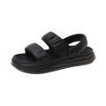 PLOVER Women's Summer Sandals, Girls' Slippers, Slip-on Feeling, Outer Wear, Thick Bottom, Non-Slip All-Matching with Heel Sandals, Women's Summer. 