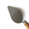 8inch Carbon Steel Pointed Putty Knife Trowel Wood Handle Paint Scraper Putty Construction Tools Spatula Cleaner Scraping Cutter. 