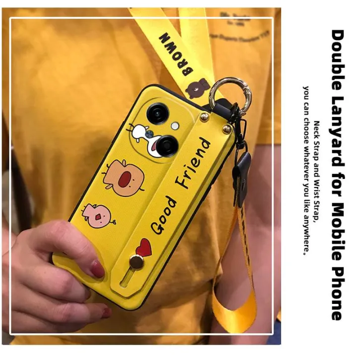 cell%20phone%20cover%20Soft%20case%20Phone%20Case%20For%20Tecno%20POP9%204G/Spark%20GO%201/KL4%20Cartoon%20ring%20Anti-knock%20phone%20cover%20Back%20Cover%20-%20Image%203