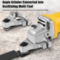 Angle Grinder Universal Adaptor Electric Trimming Machine Cutting Conversion Head Woodworking Tool Full Range Electric Shovel Wrench. 