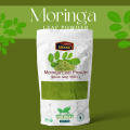 Moringa Leaf Powder මුරුංගා කොළ පවුඩර් for Overall Health – Non-GMO Whole Green Super Food Nutrition to Boost Metabolism & Immunity 100g. 