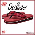 Islander 'Maroon' Men's Non-slip rubber soles 100% Authentic and Original colored slippers (Makapal). 