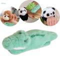 Adorable Stuffed Animal Hugger Kids Slap Bracelets Soft Plush Toy for Kids. 