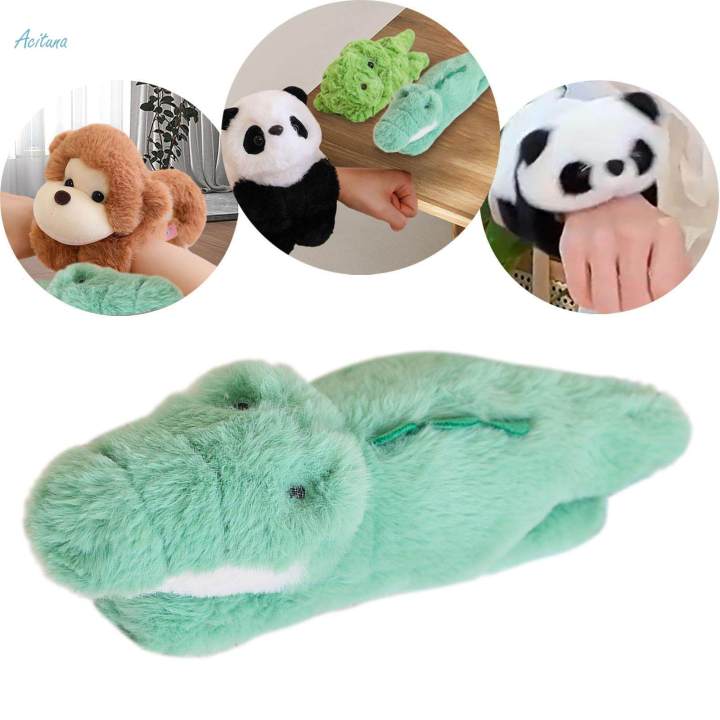 Adorable%20Stuffed%20Animal%20Hugger%20Kids%20Slap%20Bracelets%20Soft%20Plush%20Toy%20for%20Kids%20-%20Image%205