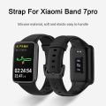 For Xiaomi Mi Band 7 Pro Solid Color TPU Watch Band. 