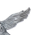 Car Front Cover Chrome Hood Ornament Badge 3D Emblem Angel Eagle For Auto Car. 