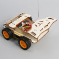 Remote Control Racing Technology Small Production Children's Science Experiment Teaching Toys Elementary School Students Handmade diy Material Package. 