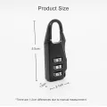 LouisWill Coded Lock Bag Luggage Travel Anti-theft Security Digit Code Lock Password Lock Anti-rusting Waterproof Lock. 