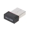 High Speed 150Mbps 2.4 Ghz Nano Wireless USB 2.0 Wifi Adapter 802.11N Windows, Linux, Mac OS. 