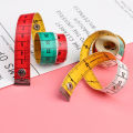 1.5M Color Soft Measuring Tape Garment Measuring Ruler Scale Body Measuring Ruler Sewing Double-sided Flat Ruler Tape 1Roll. 